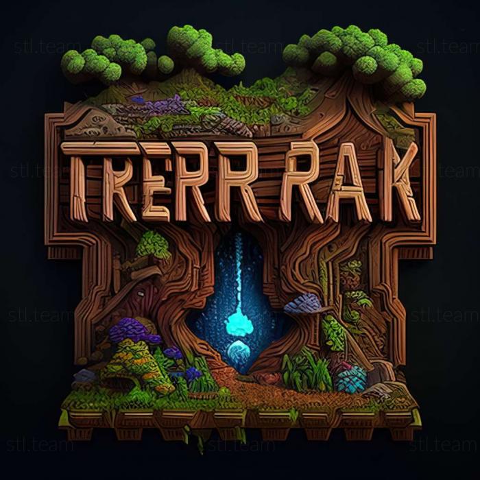 3D model Terraria 2 game (STL)